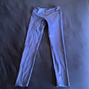 Noli liquid leggings. Blue. Small